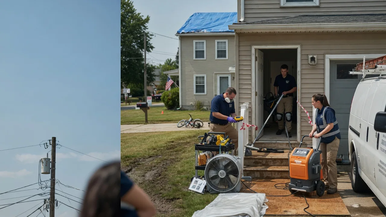 Water Damage Repair in Earth, TX near me